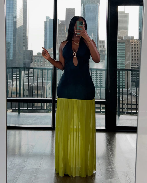 Skyline Gaze Maxi Dress