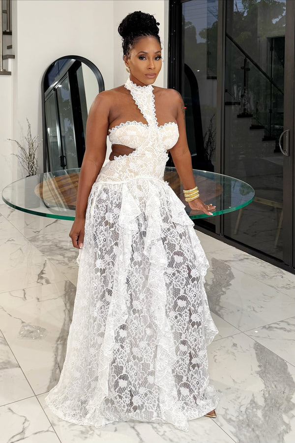 Perfect Lace Maxi Dress